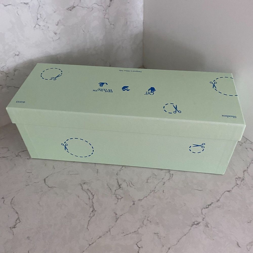 Off-White Slider‎ Cardboard Empty Storage Shoes Box
